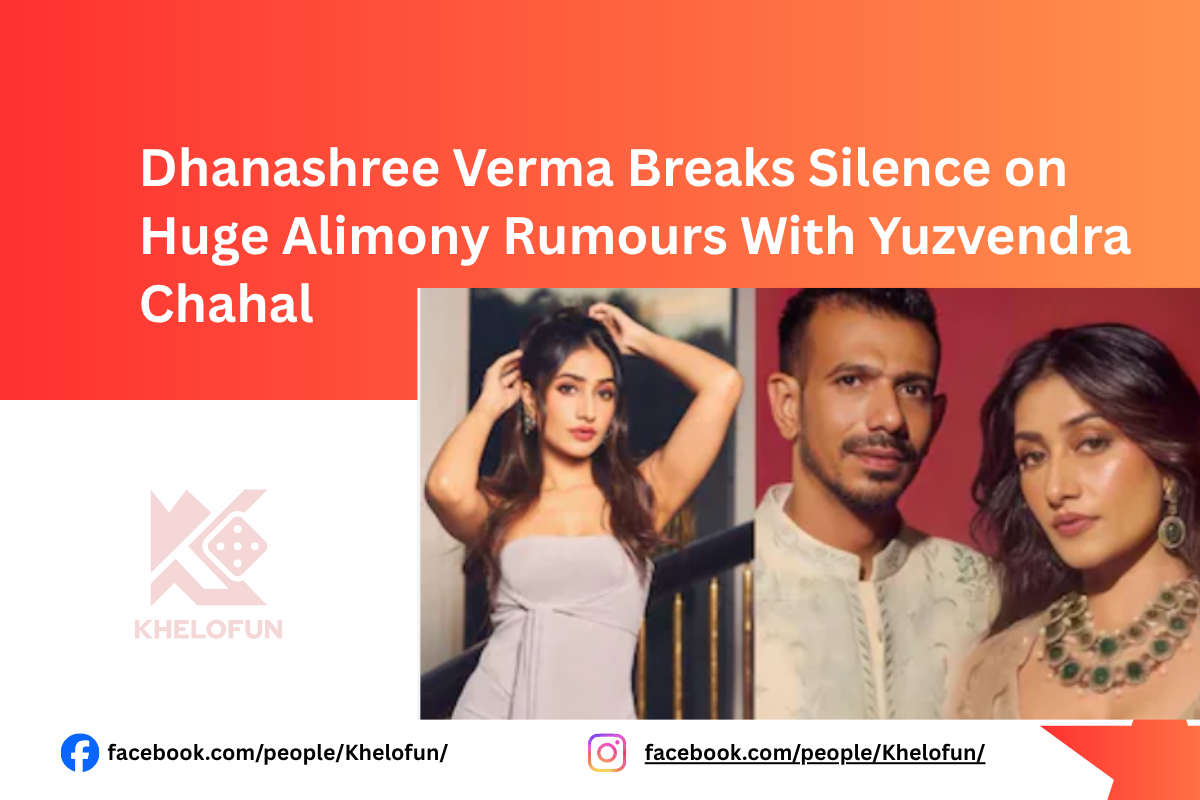 Dhanashree Verma Breaks Silence on Huge Alimony Rumours With Yuzvendra Chahal