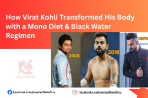 Virat Kohli Transformed His Body with a Mono Diet & Black Water get to know with khelofun