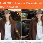 Alia Bhatt presenting at the 2026 BAFTAs Award and later spotted in a stylish airport outfit.