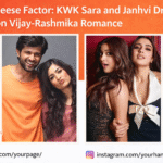 Sara Ali Khan and Janhvi Kapoor discussing the rumored Virosh wedding on Koffee with Karan Season 7 talk show set.