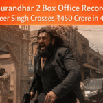 Ranveer Singh in Dhurandhar 2 celebrating massive ₹450 crore box office success
