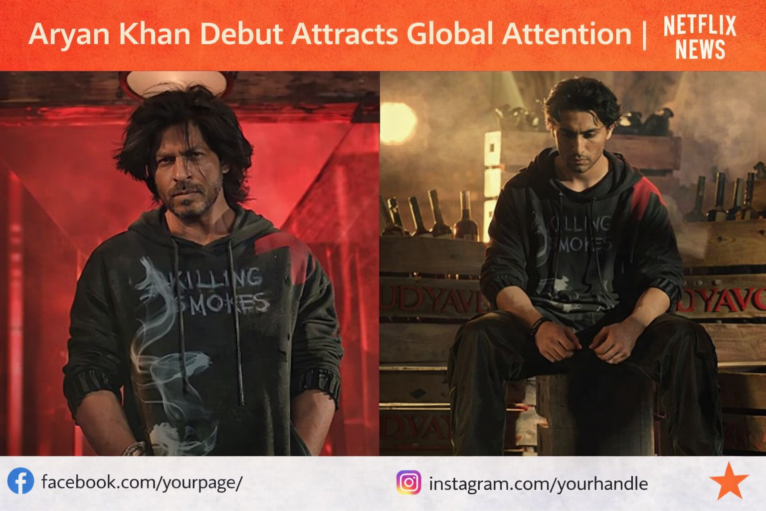 Aryan Khan attends an event as his debut project gains worldwide attention on Netflix.
