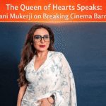 Rani Mukerji portraying a powerful female role, symbolizing breaking barriers in Indian cinema