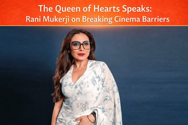 Rani Mukerji portraying a powerful female role, symbolizing breaking barriers in Indian cinema