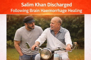 Salim Khan has been discharged from the hospital after successfully recovering from a brain haemorrhage, bringing relief to family and fans.