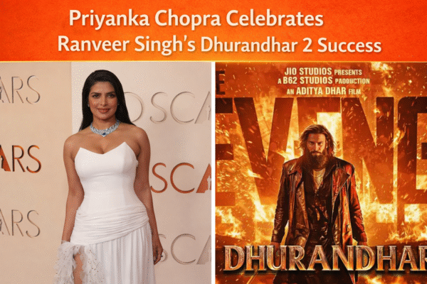 Priyanka Chopra praises Ranveer Singh for his performance in Dhurandhar 2
