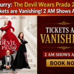The Devil Wears Prada sequel poster announcing new midnight showtimes with 1 AM and 2 AM screenings added for fans.